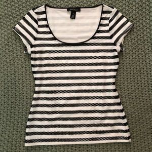 White House Black Market Striped Dress Shirt